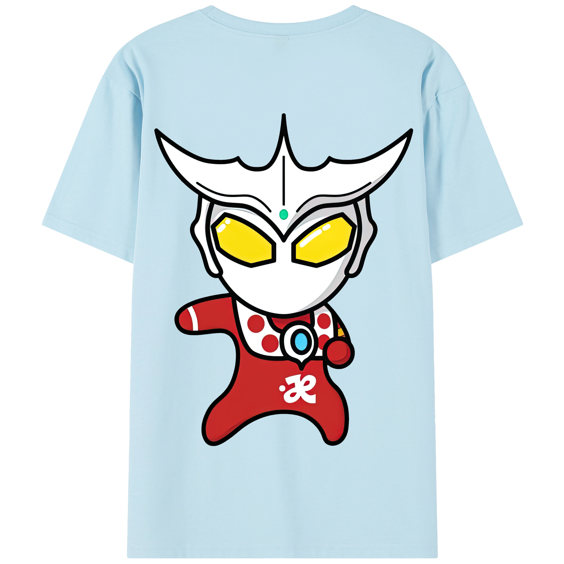 （画像用） ウルトラマン Ultraman 綿100％半袖Tシャツ（背面プリント）
